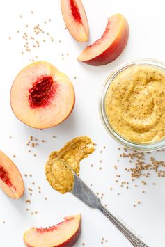 Homemade Peach Mustard