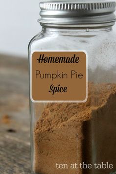 Homemade Pumpkin Spice Mix