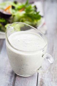 Homemade Ranch Dressing from Scratch