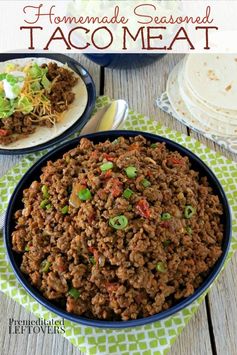 Homemade Seasoned Taco Meat