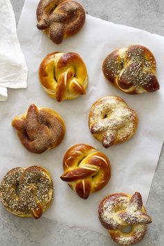 Homemade Soft Pretzels, Three Ways