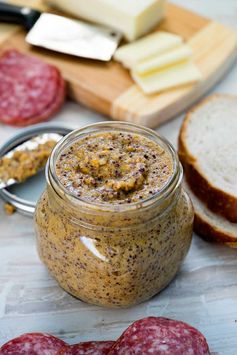 Homemade Whole Grain Mustard with