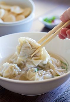 Homemade Wonton Soup