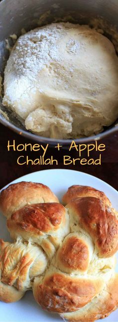 Honey Apple Challah Bread