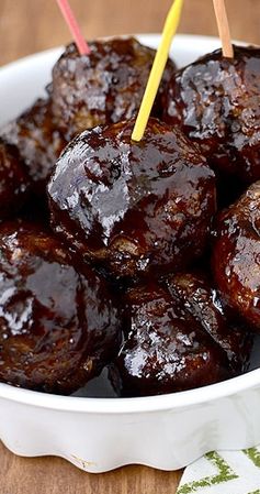 Honey-Balsamic BBQ Meatballs