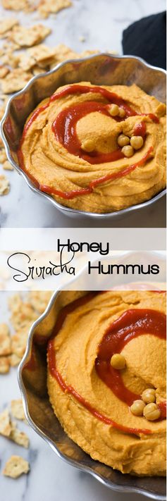 Honey Sriracha Hummus