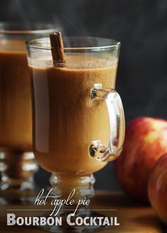 Hot Apple Pie Bourbon Cocktail