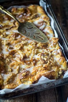 Hot Buttered Rum Bread Pudding