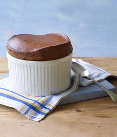 Hot chocolate soufflé