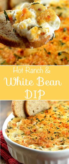 Hot Ranch & White Bean Dip (Vegan