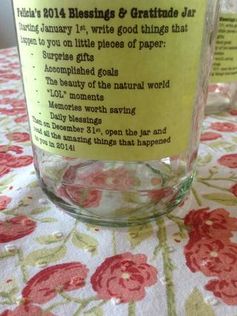 How to Create a New Year's Blessings & Gratitude Jar