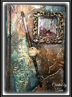 How to Create Mixed Media Art Journal Cover