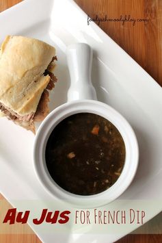 How To Make Au Jus for French Dip Sandwiches