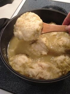 How to Make Chicken and Dumplings (The Bisquick Way