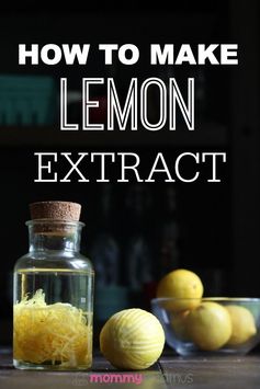 How To Make Lemon Extract