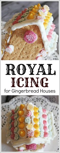 How to Make Royal Icing for Gingerbread Houses