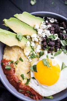 Huevos Rancheros Polenta Bowls (Gluten-Free