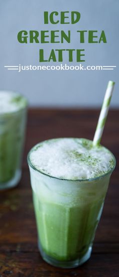 Iced Green Tea Latte