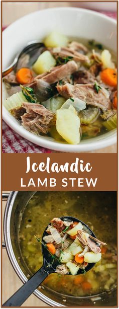 Icelandic lamb stew