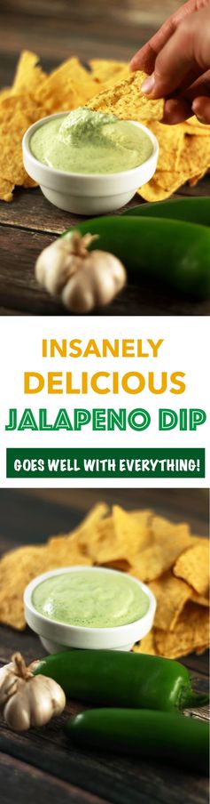 Insanely Delicious Jalapeño Dip