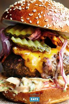 Insanity Burger From 'Jamie Oliver's Comfort Food'