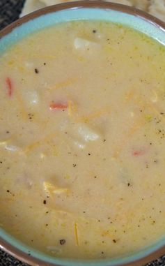 Instant Pot Cheesy Potato Soup