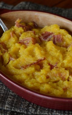 Instant Pot Maple Bacon Acorn Squash