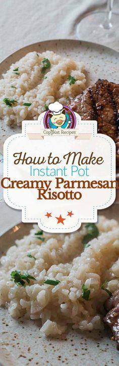 Instant Pot Parmesan Risotto