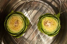 Instant Pot Pressure-Steamed Artichokes