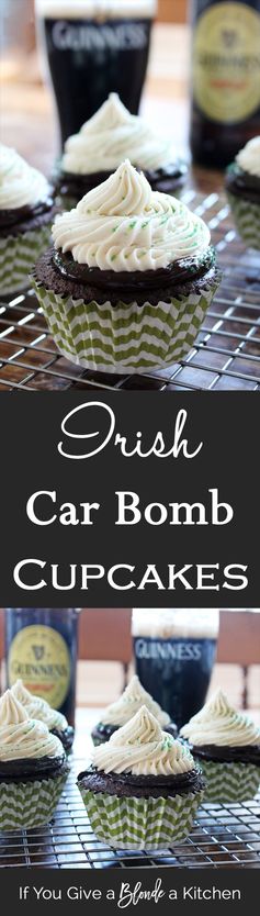 Irish Car Bomb Cupcakes