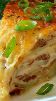 Irish Cast Iron Skillet Corned Beef Colcannon Casserole