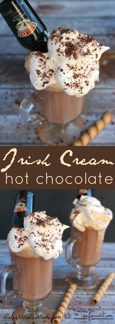 Irish Cream Hot Chocolate