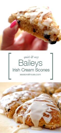 Irish Cream Scones - Easy