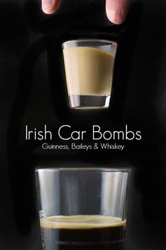 Irish Shots: Guinness, Baileys & Irish Whiskey