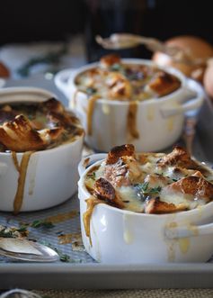 Irish Stout Onion Soup