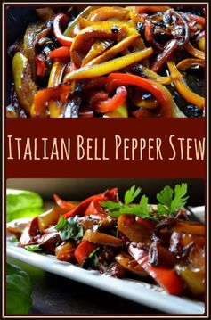 Italian Bell Pepper Stew Recipe aka Peperonata