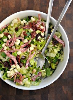 Italian Chopped Salad for Two
