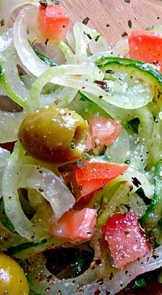 Italian Cucumber Salad