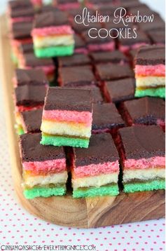 Italian Rainbow Cookies