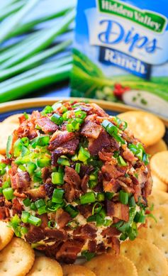 Jalapeno Bacon Ranch Cheese Ball