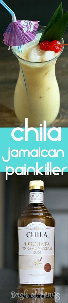 Jamaican Painkiller with Chila ‘Orchata Rum