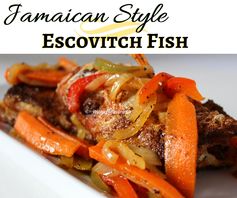 Jamaican Style Escovitch Fish