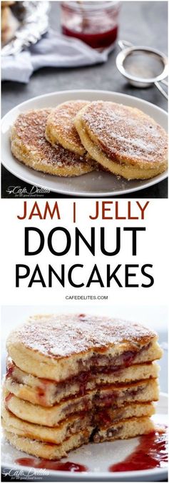 Jam(Jelly Donut Pancakes