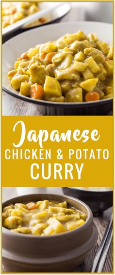 Japanese chicken and potato curry