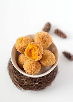 Japanese Pumpkin Croquettes (Kabocha Korokke