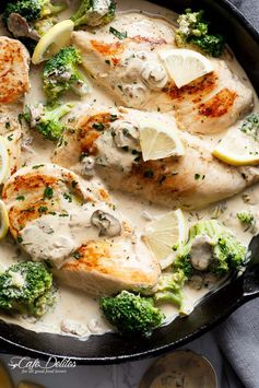 Julia Child's Creamy Chicken + Mushroom