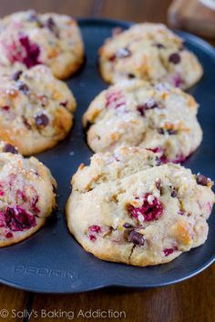 Jumbo Raspberry Chocolate Chip Muffins