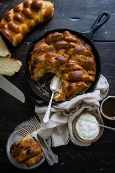 Kabocha & maple caramel baked French toast