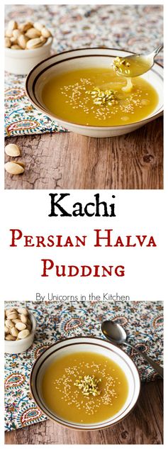 Kachi - Persian Halva Pudding