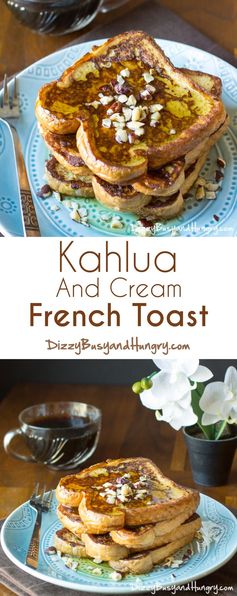 Kahlua and Cream French Toast